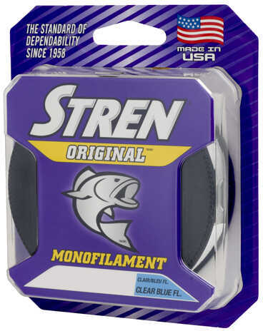 Stren Original Monofilament, Clear/Blue Fluorescent 4 lb, 330 Yards Md: 1304158
