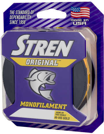 Stren Original Monofilament, HiVis Gold 10 lb, 330 Yards Md: 1304202