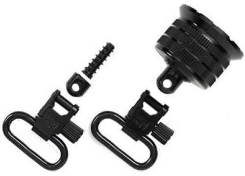 Uncle Mikes Cap Set QD Browning BPS/A5 Black 12 Gauge 18302