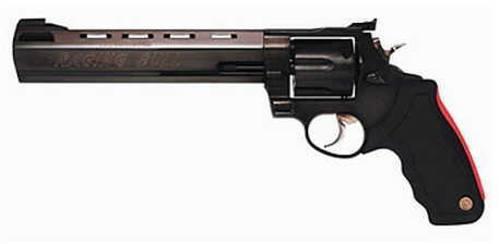 44 taurus magnum raging bull barrel inch revolver blue larger click mag sight adjustable