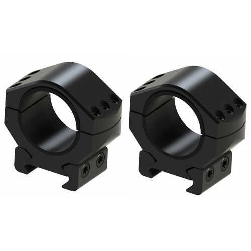 Burris Pair of XTR Signature Rings 30mm 1" Height Matte Black Aluminum