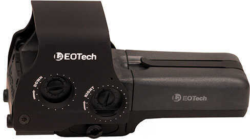 EOTech 518 Tactical Non-Night Vision Compatible Sight65MOA Ring And 1 MOA Dot Black AA Battery Quick Disconnect