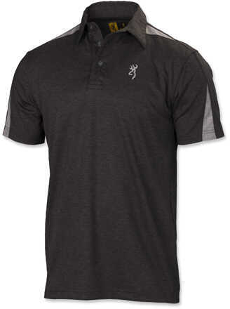 Browning Highline Polo Shirt, Dark Heather X-Large Md: 3010706904