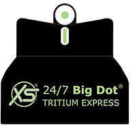 XS Sight Systems 24/7 Big Dot Tritium Express Set Novak 1911 5" Md: Ne-0004S-5