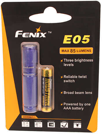 Fenix Lights E Series 85 Lumen 2014 Edition(AAA) Blue Md: E05E2-BLU