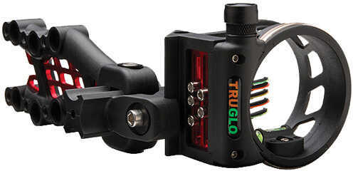 TruGlo Carbon Hybrid Micro Sight Black 5 Pin .019 RH/LH Model: TG7515B
