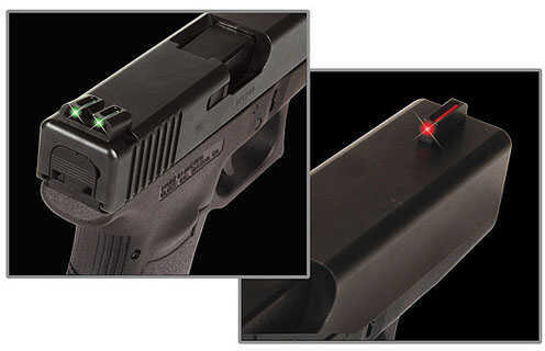 Click to see larger image. Truglo Fiber Optic Set, Handgun for Glock 42 Md: TG131G3