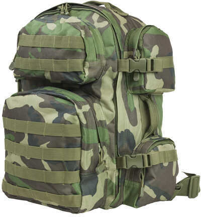 NcStar Tactical Backpack Woodland Camo Md: CBWC2911