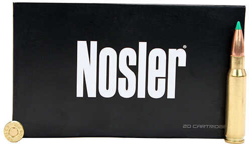 308 Winchester 20 Rounds Ammunition Nosler 125 Grain Ballistic Tip