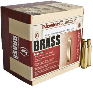 Custom Reloading Brass 28 Nosler 25 Per Box Md: 10150