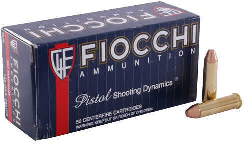 357 Magnum 50 Rounds Ammunition Fiocchi Ammo 158 Grain Full Metal Jacket