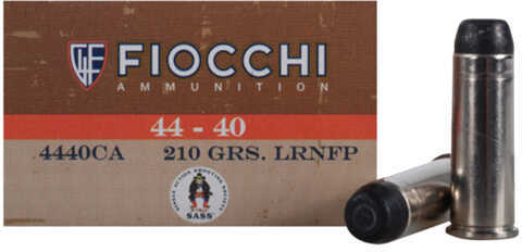 44-40 Winchester 50 Rounds Ammunition Fiocchi Ammo 210 Grain Lead