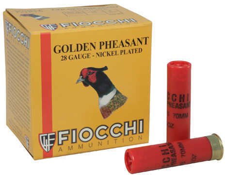 28 Gauge 25 Rounds Ammunition Fiocchi Ammo 2 3/4" 7/8 oz Lead #7 1/2