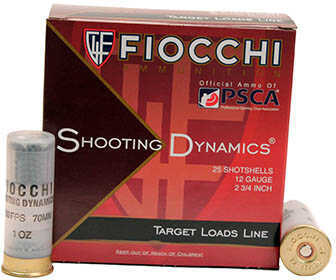 12 Gauge 10 Rounds Ammunition Fiocchi Ammo 2 3/4" 1 oz Lead #8