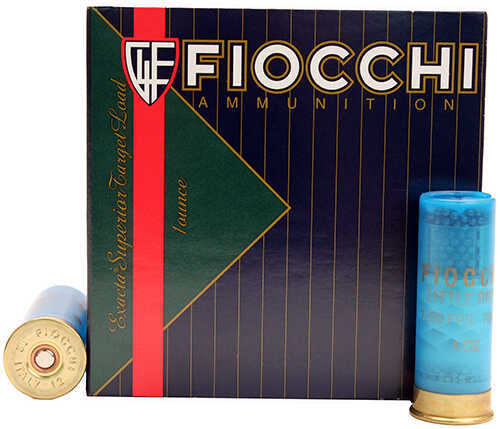 12 Gauge 25 Rounds Ammunition Fiocchi Ammo 2 3/4" 1 oz Lead #8