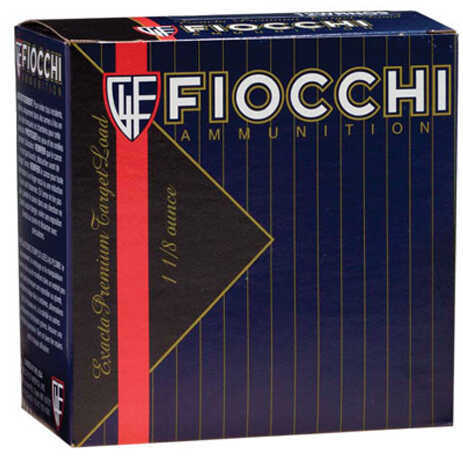 12 Gauge 25 Rounds Ammunition Fiocchi Ammo 2 3/4" 1 1/8 oz Target #8