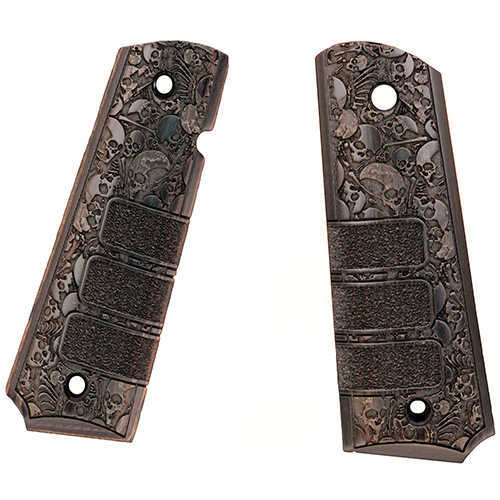 Tapco TimberSmith 1911 Grip Skulls Rosewood, Ambidextrous Md: Tim84205Arose
