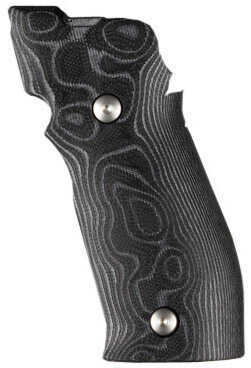 Hogue Sig P226 SAO X5/X6 Grip Smooth G10 G-Mascus Black Md: 33769
