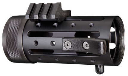 Hogue AR15 Knurled Aluminum 3 Gun Free Floating Forend Extension 4.5" Overall Length w/Accessories Md: 150