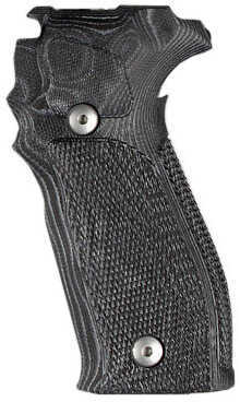 Hogue Sig P226 Grip DA/SA Allround Checkered G10 G-Mascus Black Md: 23759