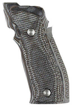 Hogue Sig P226 SAO X5/X6 Grip Pirahna G10 G-Mascus Black/Grey Md: 33137