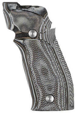 Hogue Sig P226 SAO X5/X6 Grip Checkered G10 G-Mascus, Black/Grey Md: 33177