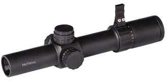 Weaver Tactical Riflescope 1-7x24mm with Dual-Focal Plane MDRReticle, Matte Black Md: 800384