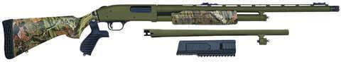 Mossberg 500 Flex Combo 12 Gauge Shotgun 24" Olive Drab Green Barrels 3" Chamber Pistol Grip 6 Rounds