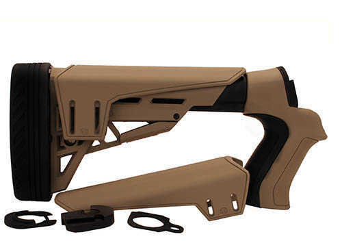 Advanced Technology Intl. Mossberg Pump Action 12 Gauge TactLite Adjustable Shotgun Stock w/SRS FDE Md: B.1.20.1140