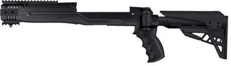 Advanced Technology Intl. ATI Ruger Mini-14 TactLite 6 Position Adjustable Side Folding Stock with Scorpion Recoil System B.2.10.1210