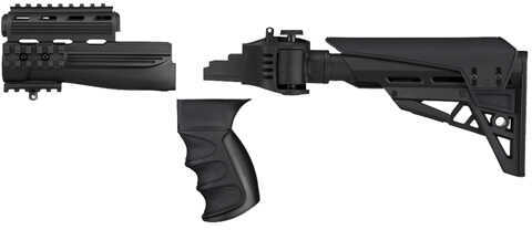 Click to see larger image. Advanced Technology TactLite Stock Fits AK-47 Scorpion Butt Pad Side Folder Pistol Grip Forend Recoil Sys