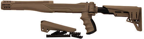 Advanced Technology Intl. Ruger10/22 TactLite NonSide Folding Stock With SRS Flat Dark Earth