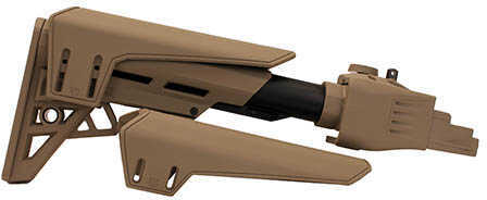 Advanced Technology Intl. AK-47 TactLite Stock Flat Dark Earth w/Cheek Rest/SRP Md: B.2.20.1226