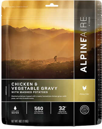 Alpine Aire Foods Chicken & Vegetable Gravy w/Mashed Potatoes Md: 60436