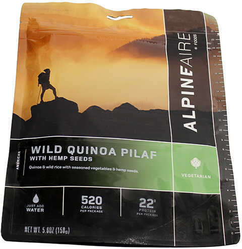 Alpine Aire Foods Wild Quinoa Pilaf w/Hemp Crispies Serves 2 Md: 60449
