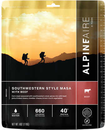 Alpine Aire Foods Southwestern Style Masa w/Beef Serves 2 Md: 60405