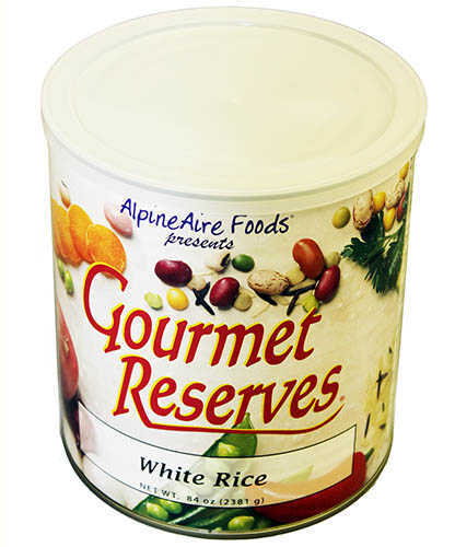 Alpine Aire Foods Rice, Long-Grain White No. 10 Can Md: 95112