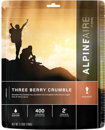 Alpine Aire Foods Three Berry Crumble Serves 2 Md: 60218