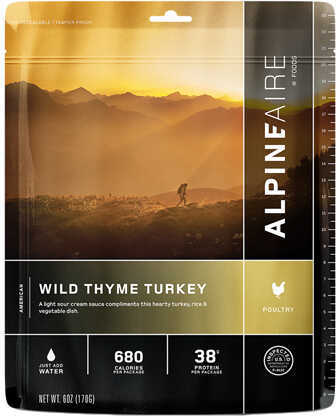 Alpine Aire Foods Wild Thyme Turkey Serves 2 Md: 61401
