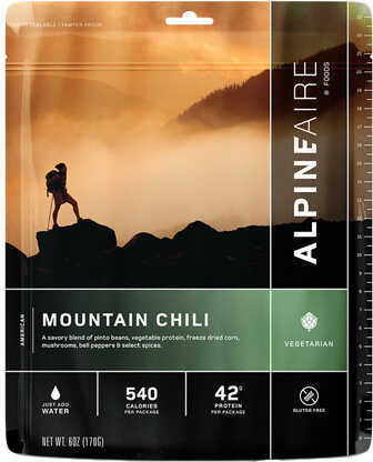 Alpine Aire Foods Mountain Chili Serves 2 Md: 60101