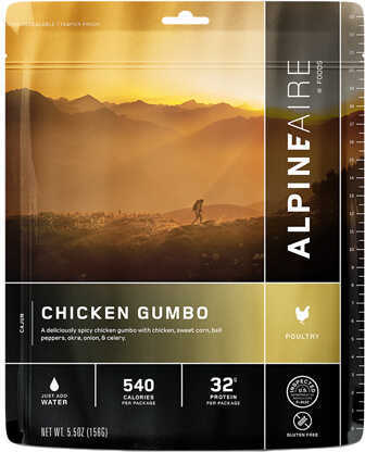 Alpine Aire Foods Chicken Gumbo Serves 2 Md: 60309