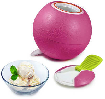 YayLabs! SoftShell Ice Cream Ball Pint Raspberry Md: F-SS-PT-Raspberry