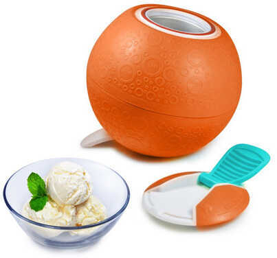 YayLabs! SoftShell Ice Cream Ball Pint Orange Md: F-SS-PT-Orange