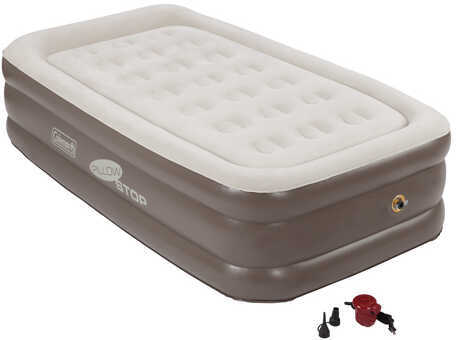 Coleman Supportrest Plus Pillowstop Double High Airbed, Twin
