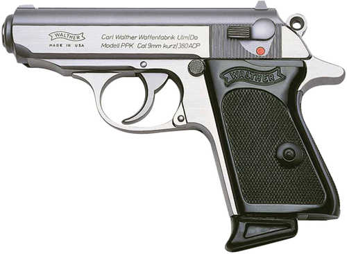 Walther .380 ACP, 3 in barrel, 7 rd capacity, black polymer finish