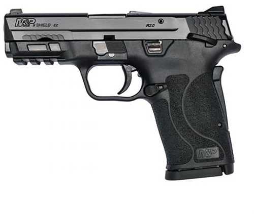 Smith & Wesson M&P9 Shield EZ Semi-Auto Pistol 9mm 3.67" Barrel Thumb Safety Night Sights 2-8Rd Mags Black Polymer Finish