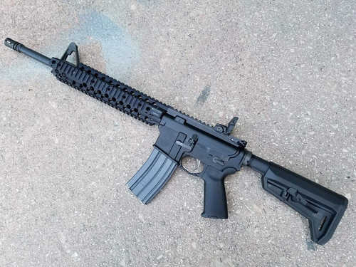 Sons of Liberty M4C4 5.56 mm NATO rifle, 16 in barrel, 30+1 rd capacity, black polymer finish