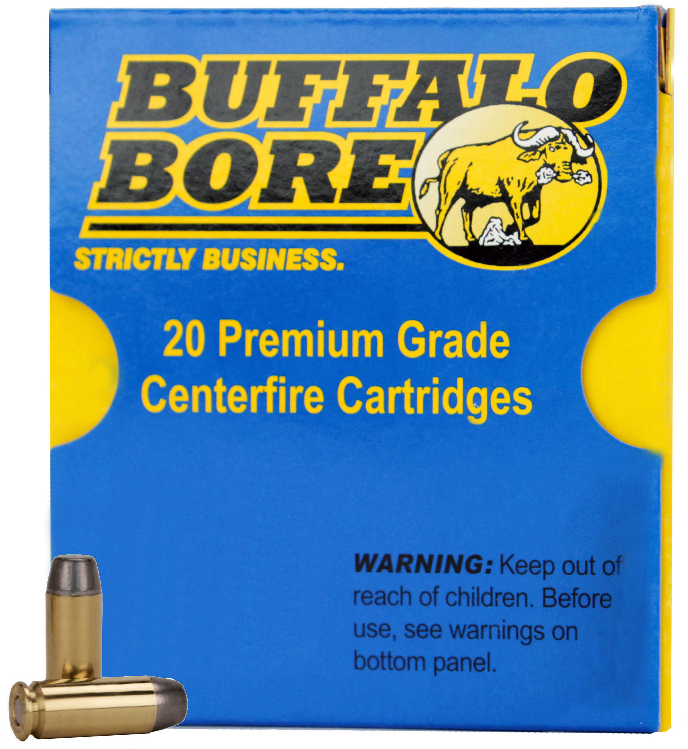 10mm 20 Rounds Ammunition Buffalo Bore 220 Grain Lead