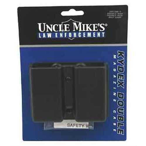 Uncle Mikes Kydex Paddle Case Fits Double Stack Magazine Black 5136-2