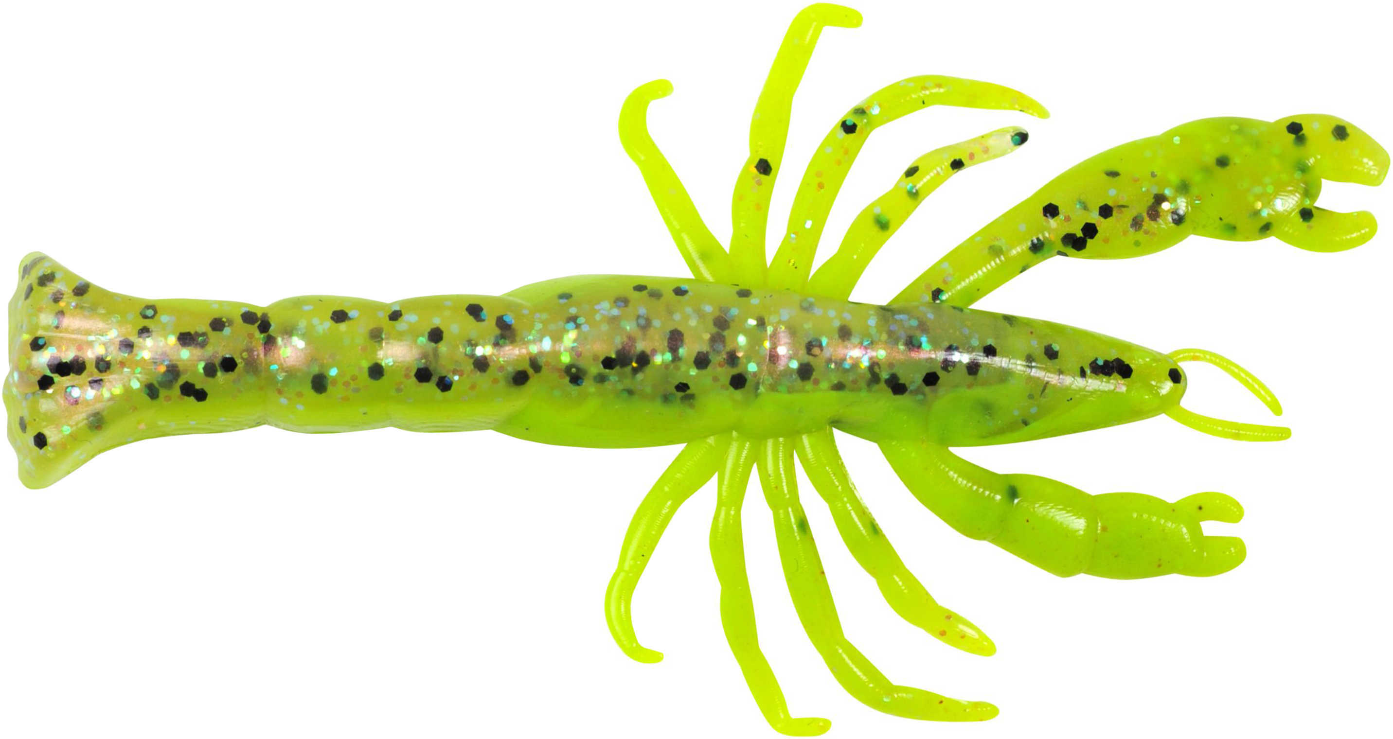 Berkley Gulp! Salt Water Ghost Shrimp 3in 7/per bag Chartreuse Belly Md#: GSSGSHR3-CHBS